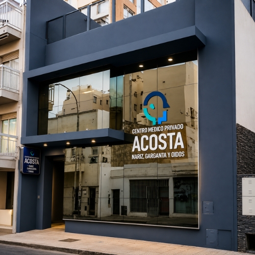 Fachada del Centro Médico Privado Acosta, Mariano Moreno 47, Córdoba